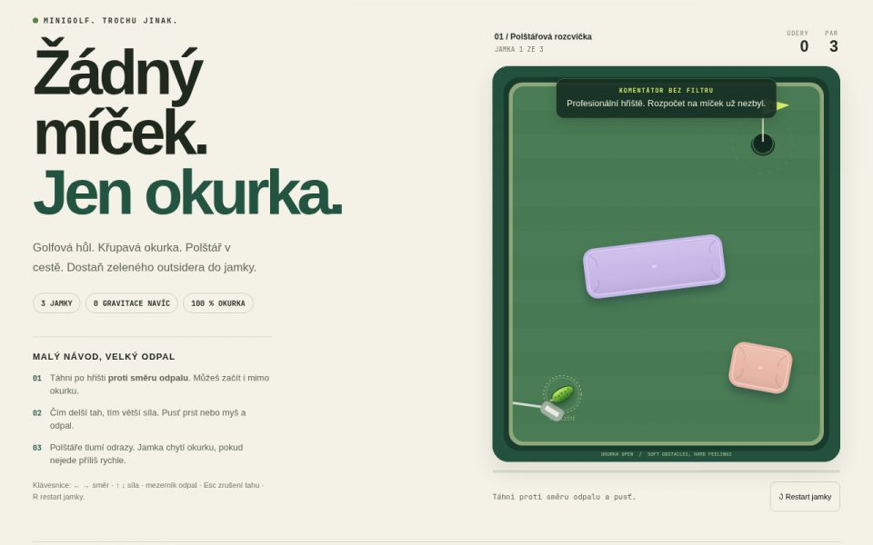 Okurkovy Minigolf
